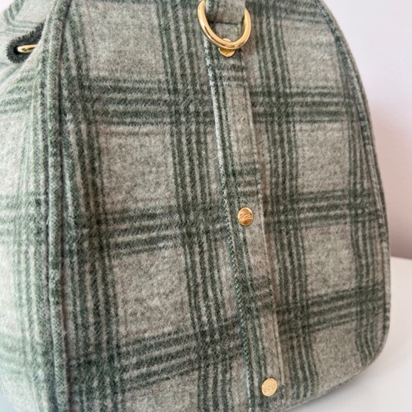 Stoney Clover Lane Plaid Duffle Bag - Picture 7 of 8